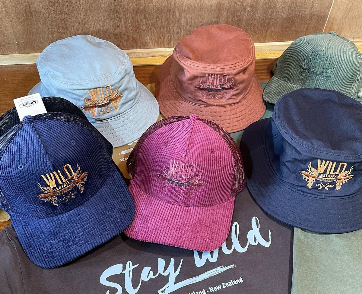 Wild Estate Retro Bucket Hats Wild Estate Vineyard